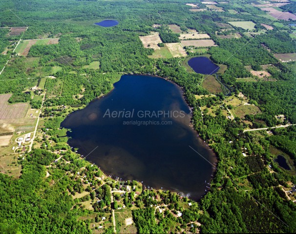 Osterhout Lake in Allegan County, Michigan