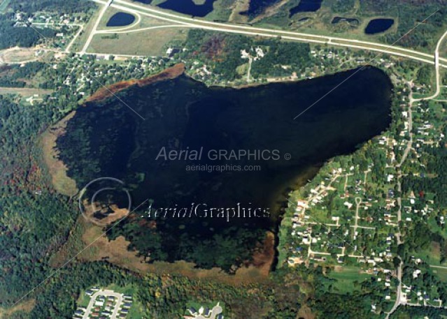 Park Lake in Clinton County, Michigan