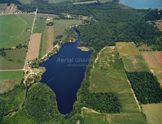 Pigeon Lake in Lagrange County, Michigan