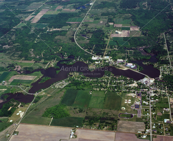 Ross Lake in Gladwin County, Michigan