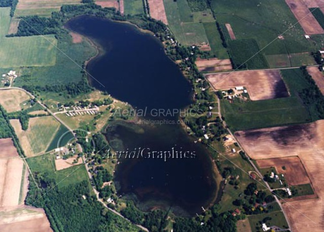 Rush Lake in Van Buren County, Michigan