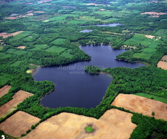 Big Lake in Allegan County, Michigan