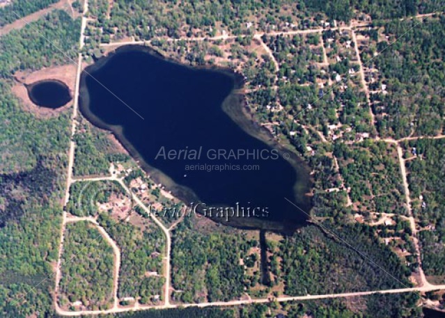 Silver Lake in Clare County, Michigan