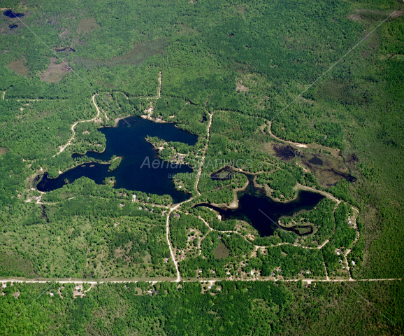 Springwood Lakes in Clare County, Michigan