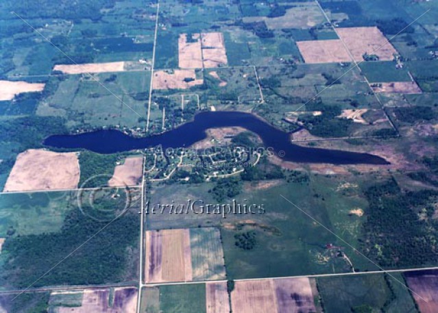 Stevenson Lake in Isabella County, Michigan