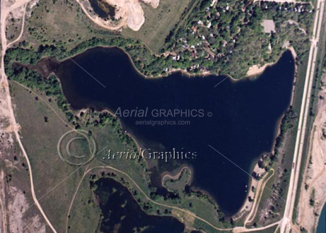 Stony Lake in Oakland County, Michigan