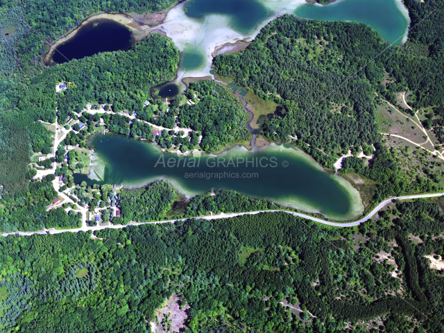 Tacoma Lake in Montcalm County, Michigan