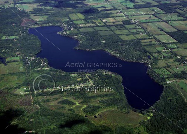 Tipsico Lake in Oakland County, Michigan