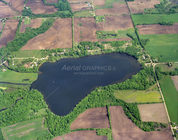 Tupper Lake in Ionia County, Michigan