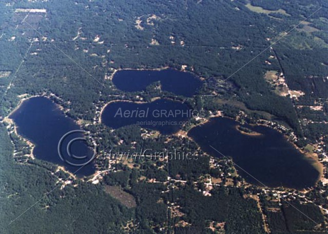 Twin Lakes in Muskegon County, Michigan