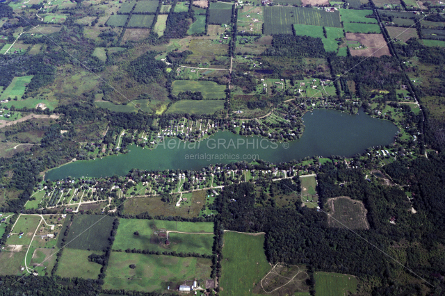 Tyrone Lake in Livingston County, Michigan